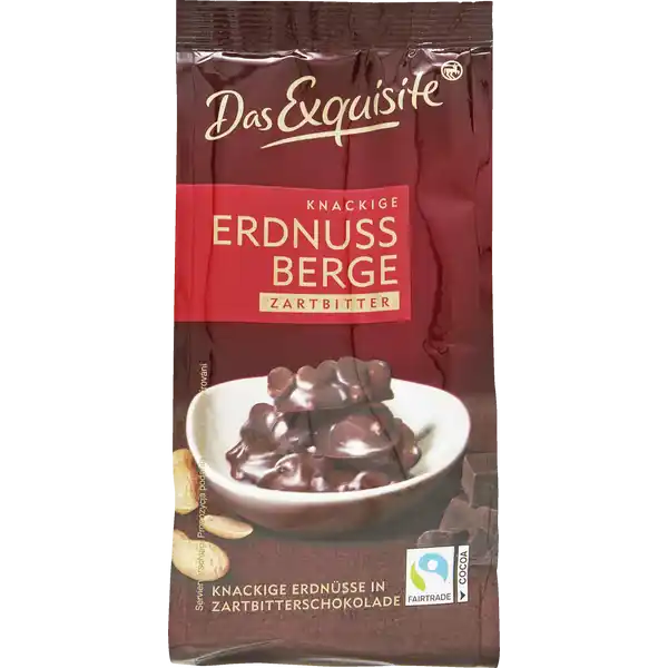 The Exquisite Chocolate Peanut Mountains Dark Chocolate