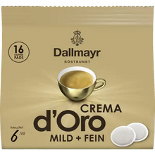 Load image into Gallery viewer, Crema d&#39;Oro mild + fine coffee pads