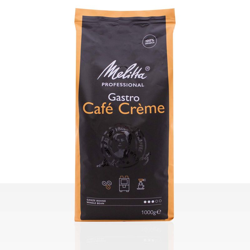 Melitta® - მელიტა - Gastronomy Café Crème 1000g - ყავის მარცვალი - 1 კგ.