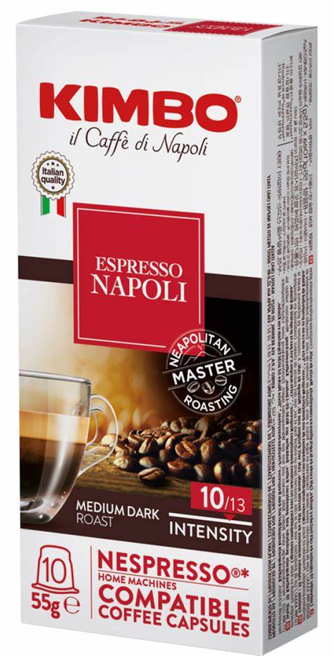 KIMBO - Nespresso - Caffè - BARISTA ESPRESSO NAPOLI allum - Conf.10