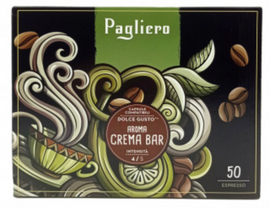 PAGLIERO - Dolce Gusto - Caffè - Crema Bar - Conf. 50