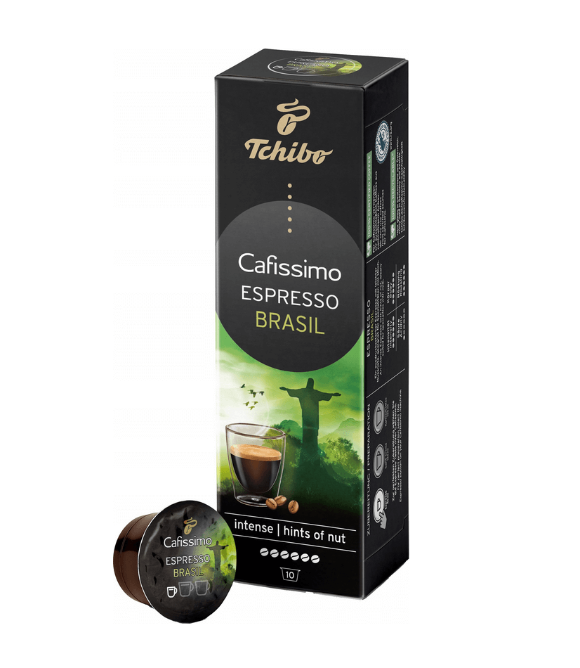 TCHIBO CAFISSIMO ESPRESSO BRASIL - 10CAPS