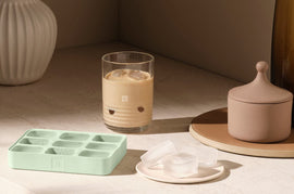 Barista Ice Cube Tray, Aquamarine