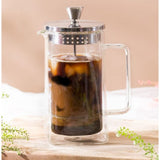 CRISTEL - CAFETIERE A PISTON ROBUSTA DOUBLE PAROI VERRE 5 TASSES (600 ML)