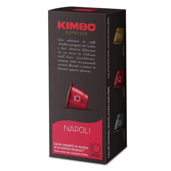 KIMBO - Nespresso - Caffè - ESPRESSO NAPOLI - Conf.10