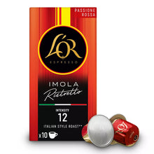 Load image into Gallery viewer, L'OR  NESPRESSO IMOLA RISTRETTO - 10CAPS