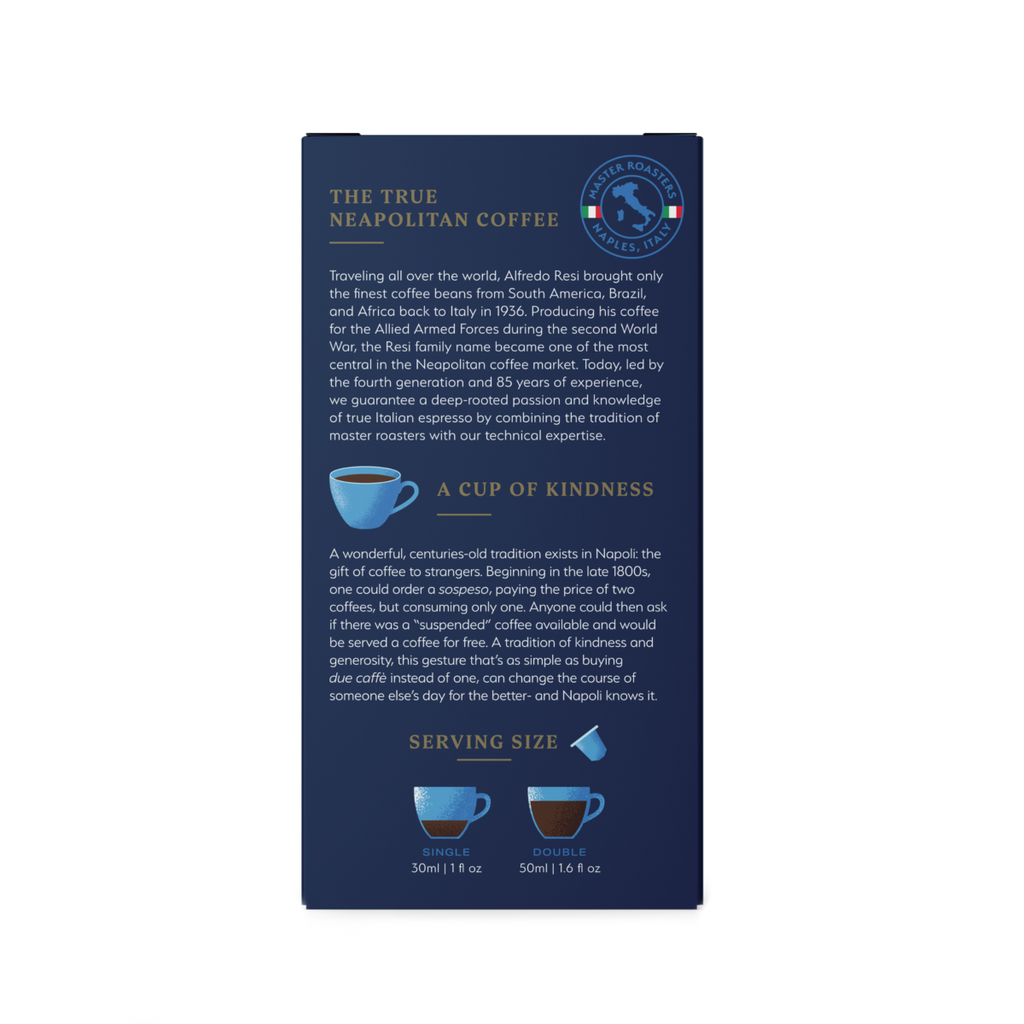 RESI -Blu Savoy - Nespresso Compatible allumin