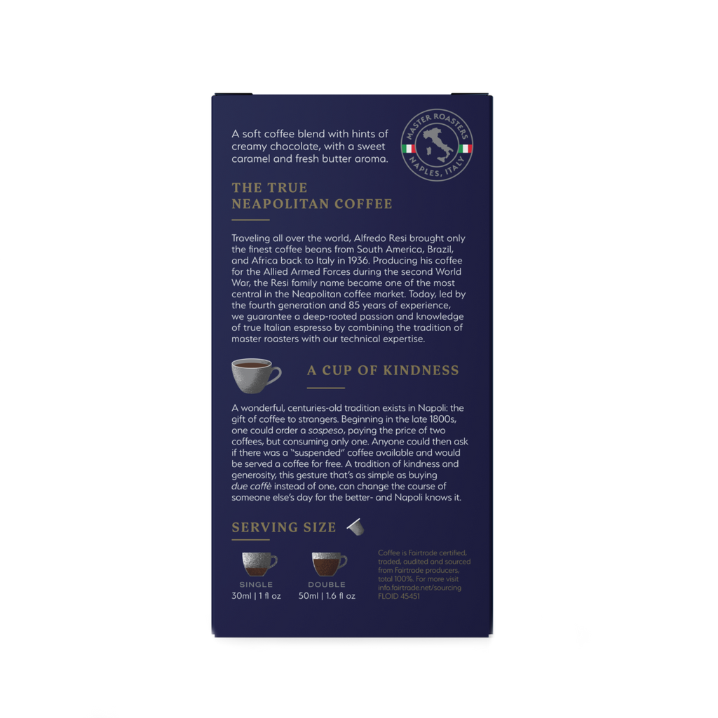 RESI -Nero Intense - Nespresso Compatible allumin