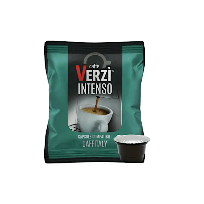 VERZI' - Caffitaly - Caffè - Aroma Intenso - Conf. 80