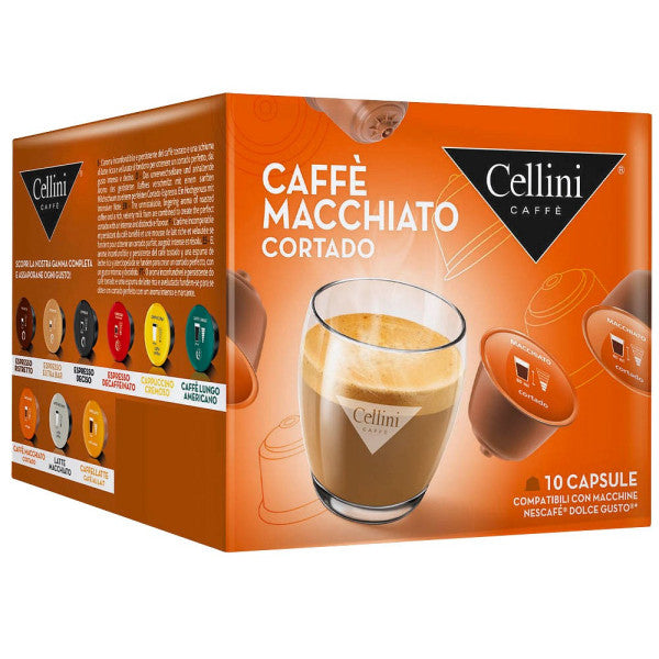 CELLINI D0LCE GUSTO CAFFE'MACCH CORTADO