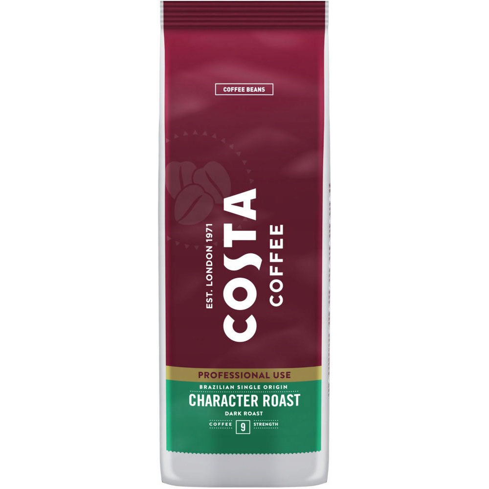 COSTA  CHARACTER ROAST BRAZILIAN - BEANS - 1 KG