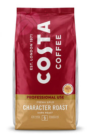 COSTA - CHARACTER ROAST CREMA GOLD -BEANS 1KG