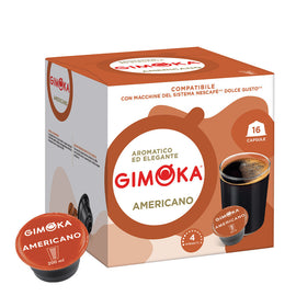 Americano - Gimoka 16 pods for Dolce Gusto