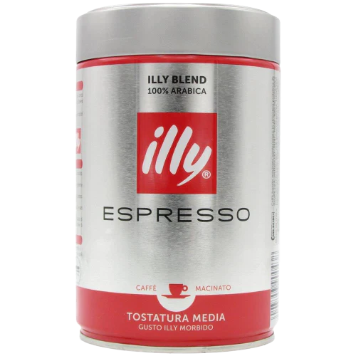 ILLY - Macinato - Caffè - Macinato Normale (rosso) 250 gr