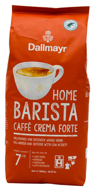DALLMAYR 1KG HOME BARISTA CREMA FORTE - BEANS