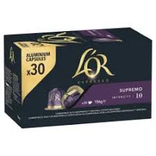 Load image into Gallery viewer, L'OR 30CAPS NESPRESSO SUPREMO