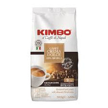 Load image into Gallery viewer, KIMBO  CAFFE CREMA DOLCE 100% ARABICA - BEANS 1KG