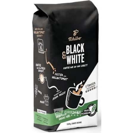 TCHIBO - BLACK & WHITE - BEANS 1KG