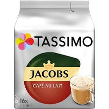 Load image into Gallery viewer, TASSIMO JACOBS CAFE AU LAIT - 16 CAPS