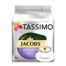 Load image into Gallery viewer, TASSIMO JACOBS CAPPUCCINO CHOCO - 8 CAPS