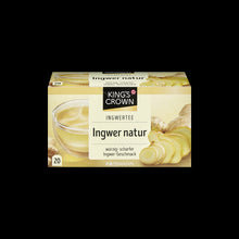 Load image into Gallery viewer, KING&#39;S CROWN Ginger tea natural ginger (20 bags)