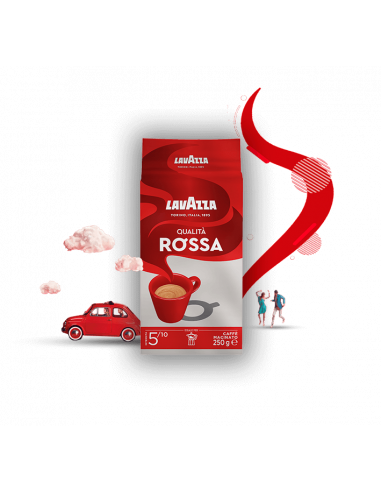 LAVAZZA - Macinato - Caffè - Qualità Rossa 250