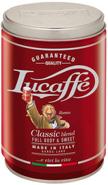 LUCAFFE - CLASSIC COFFEE GROUND -TIN 250 gr
