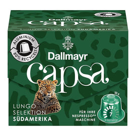 DALLMAYR 10CAPS. (56G) NESPRESSO LUNGO SELEKTION SÜDAMERIKA
