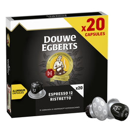 Espresso Ristretto - Douwe Egberts 20 pods for Nespresso®
