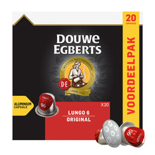 სურათის ჩატვირთვა გალერეის მაყურებელში, Douwe Egberts Lungo 6 Original 20 pods for Nespresso®