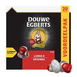 Douwe Egberts Lungo 6 Original 20 pods for Nespresso®