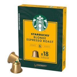 Blonde Espresso Roast Starbucks® by Nespresso® 18 pods