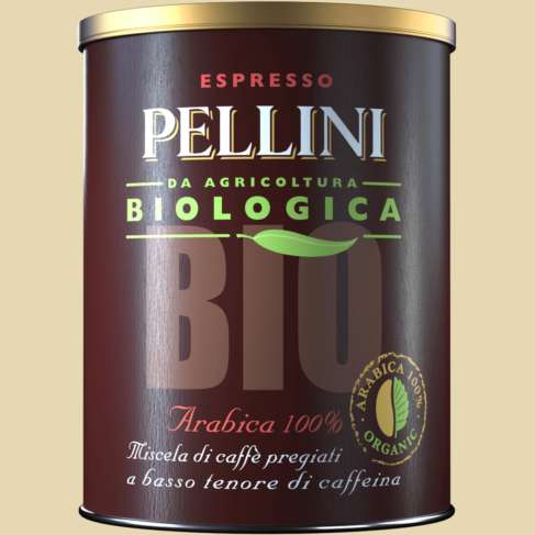 Pellini Bio Arabica 100% in tin - 250g