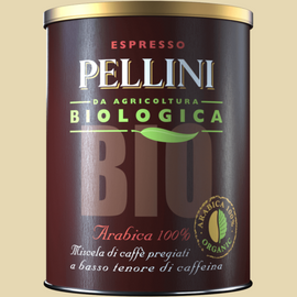 Pellini Bio Arabica 100% in tin - 250g