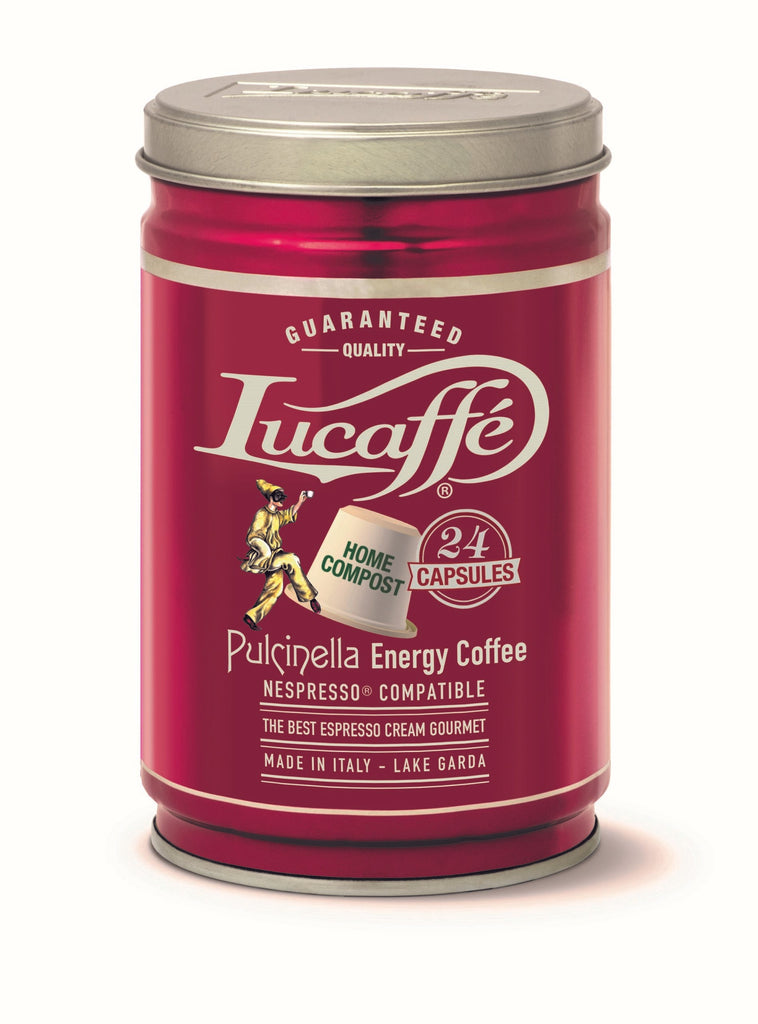 LUCAFFE TIN 22 CAPSULE PULCINELLA