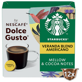 STARBUCKS® AMERICANO VERANDA BLEND 6 INTENSITY 12 PODS