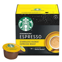 სურათის ჩატვირთვა გალერეის მაყურებელში, STARBUCKS - Dolce Gusto - Caffè - Blonde Espresso Roast - Conf. 12