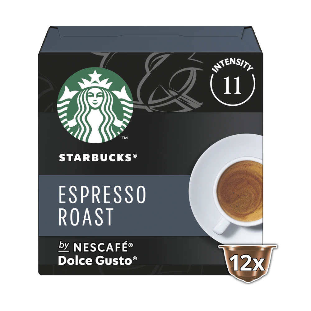 STARBUCKS - Dolce Gusto - Caffè - Dark Espresso Roast - Conf. 12