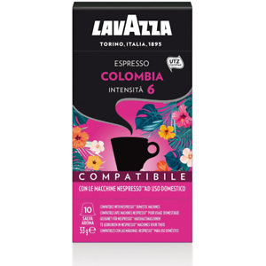 Lavazza Colombia Coffee Capsules   Intensity: 6