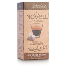 Load image into Gallery viewer, COFFEE CAPSULES COMPOSTABLE BARRIER /ORGANIC. CREMOSO 10 units  