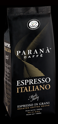 PARANA -Espresso Italiano in coffee beans – 1 kg