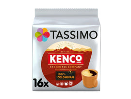 Tassimo 16 Kenco 100% Colombian Pods