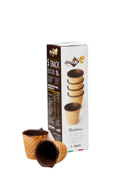 PIACERI DEL PALATO - Bicchieri di cioccolato fondente - Conf. 4