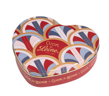 Load image into Gallery viewer, LEONE - Chocolate - Heart box &lt;&gt; Tin Lionheart Onde with Crocchino
