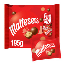 Load image into Gallery viewer, Maltesers Milk Chocolate &amp; Honeycomb Funsize Multipack Snack Bags 214.5g
