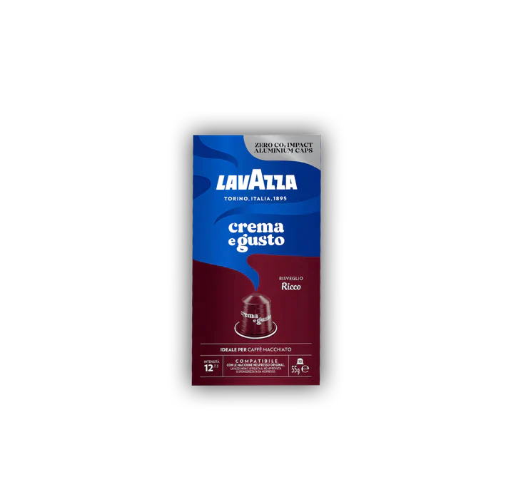 LAVAZZA - Nespresso - Caffè - Crema e Gusto Ricco- Alluminio - Conf. 10
