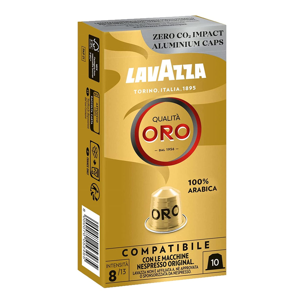 LAVAZZA - Nespresso - Caffè - Qualità Oro Alluminio - Conf. 10