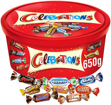 Load image into Gallery viewer, Celebrations Chocolate Tub 650g