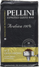 სურათის ჩატვირთვა გალერეის მაყურებელში, Pellini Espresso Gusto Bar N. 3 Gran Aroma 250g