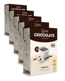 SUAVIS - LE CIOCCOLATE MONO GIANDUJA  160 g (5 X 32 g)
